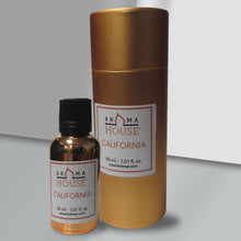 Load image into Gallery viewer, AromaHouse California Essential Oil Blend, 100% Pure and Natural Essential Oil for Aromatherapy Diffusers (30 ML)