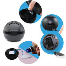 Load image into Gallery viewer, AromaHouse AromaPearl Electric and Battery Operated Personal Aromatherapy Diffuser Great for The Home, Office and for Travel (Black)