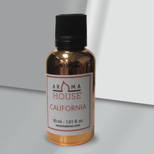 Load image into Gallery viewer, AromaHouse California Essential Oil Blend, 100% Pure and Natural Essential Oil for Aromatherapy Diffusers (30 ML)
