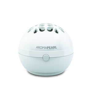 AromaHouse AromaPearl Electric and Battery Operated Personal Aromatherapy Diffuser Great for The Home, Office and for Travel (White)