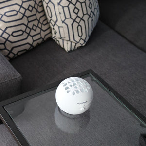 AromaHouse AromaPearl Electric and Battery Operated Personal Aromatherapy Diffuser Great for The Home, Office and for Travel (White)