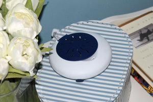 AromaHouse Aromashell Electric Plug in Aromatherapy Diffuser/Warmer for Essential Oils and Fragrance for Home - Office - Travel - Gift (Blue)