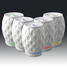 Load image into Gallery viewer, AromaHouse Aromavase Ultrasonic Ceramic Essential Oil Diffuser for Essential Oils and Fragrances Cool Mist Humidifier with Auto Shut-Off (White)
